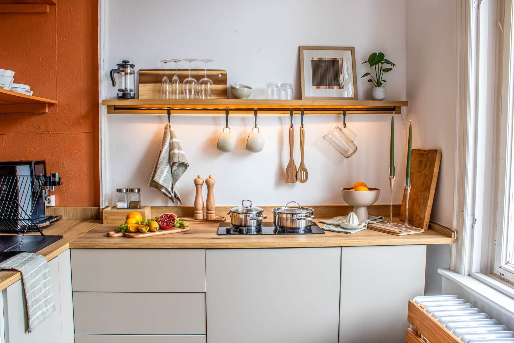 Kühlschrank, Herdplatte