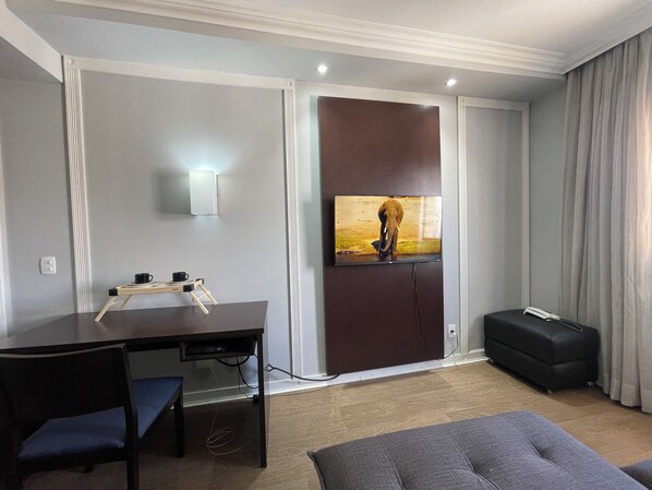 1 غرفة نوم وواي فاي وملاءات أسرّة