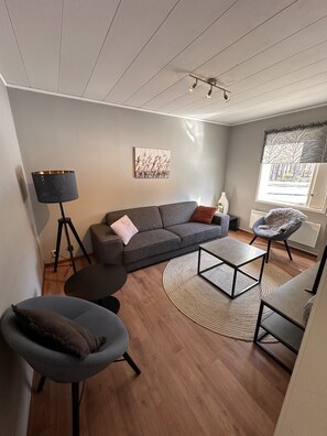 House, 3 Bedrooms | Living area - Skabram Camping & Stugby (Jokkmokk)