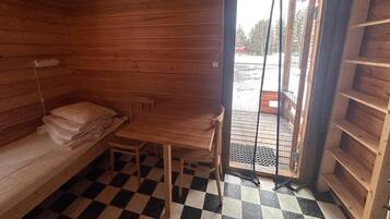 Basic-Ferienhütte, 1 Schlafzimmer, Gemeinschaftsbad