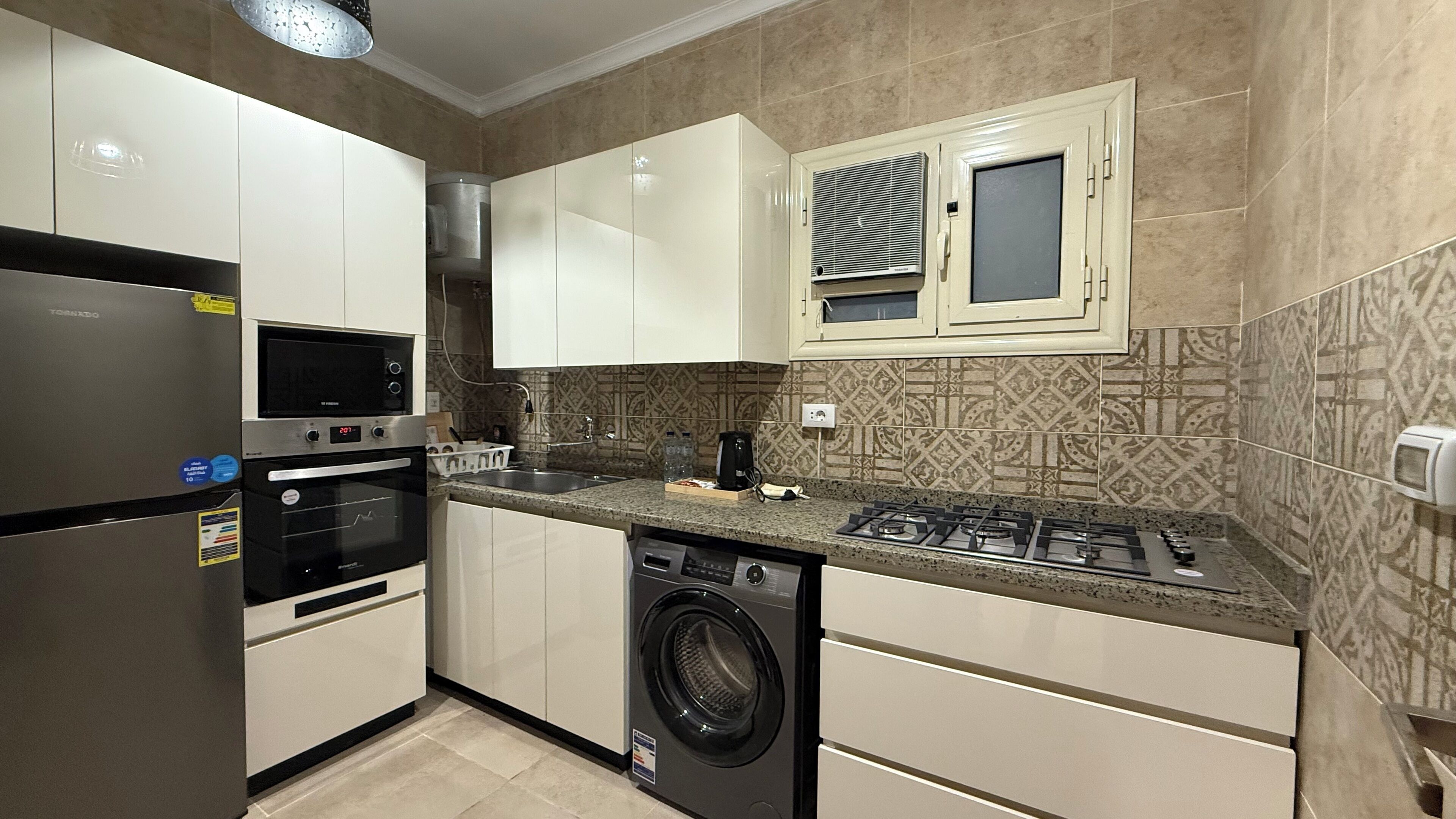 Microwave, oven, stovetop