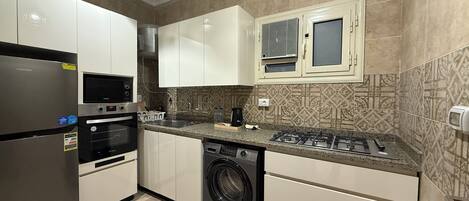 Microwave, oven, stovetop