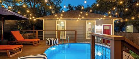 Außenpool, beheizter Pool