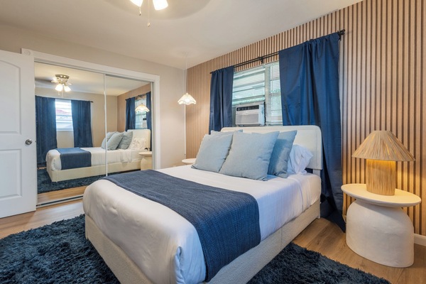 2 bedrooms, desk, free WiFi, bed sheets