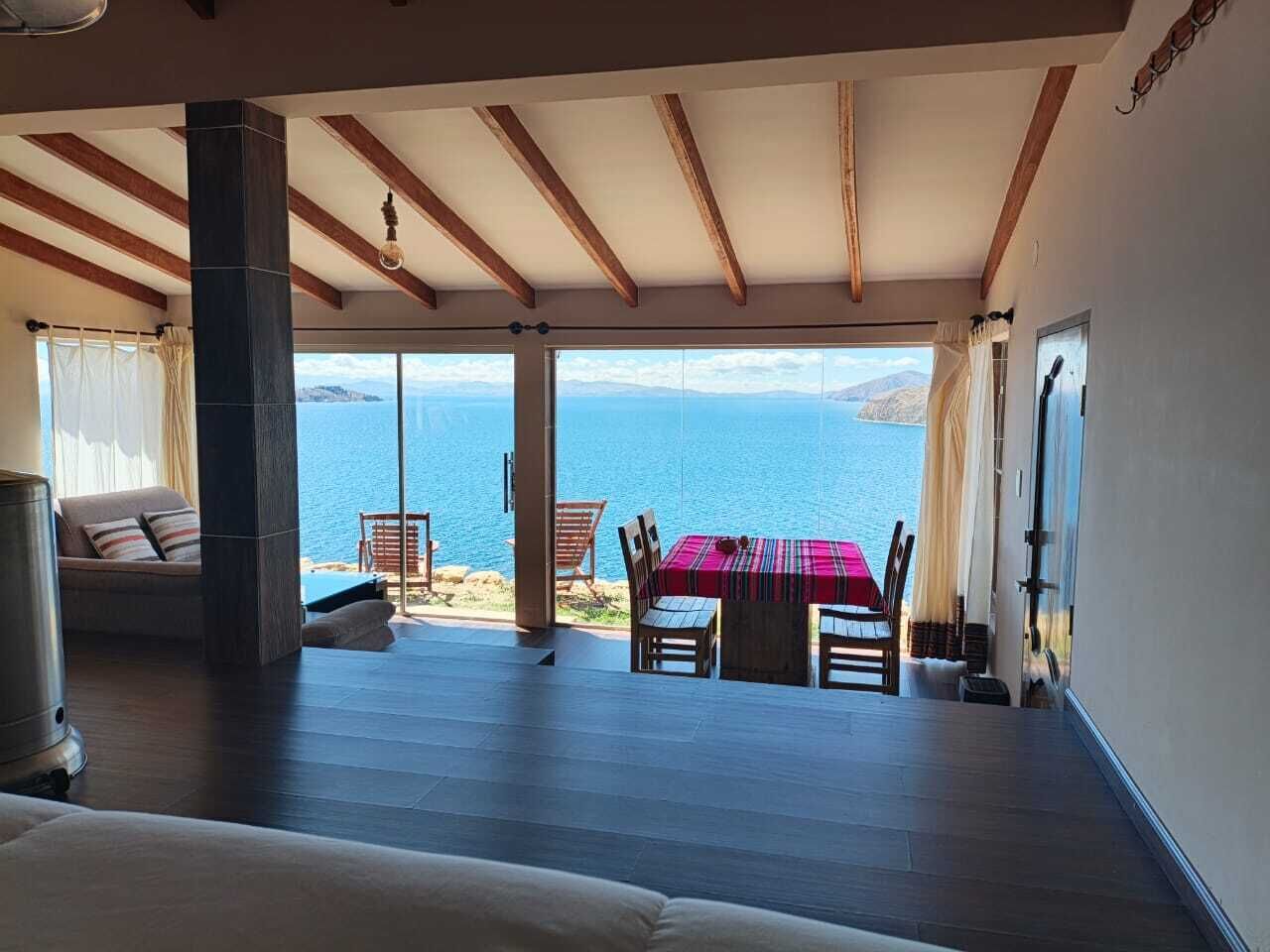 Suite familiar, patio, vista al lago | Wifi gratis 