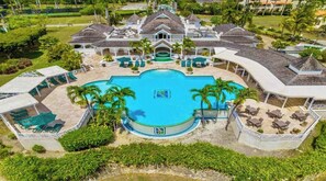 Apartment, 2 Bedrooms, Patio, Garden View | Pool | Outdoor pool - Sugar Breeze #b106 - by Zenbreak (Holetown)