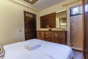 2 bedrooms, iron/ironing board, free WiFi, bed sheets - Apartment with WiFi, Air conditioning, Parking, near Marina, Stadium and Souk (Agadir)