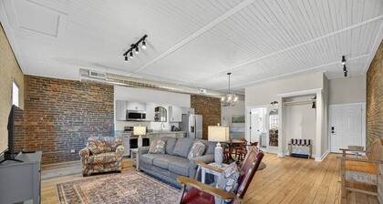 Sleeps 6. Two Downtown Lofts Combined.