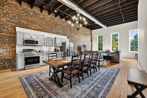 Sleeps 6. Two Downtown Lofts Combined.