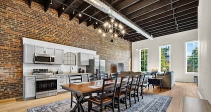 Sleeps 6. Two Downtown Lofts Combined.