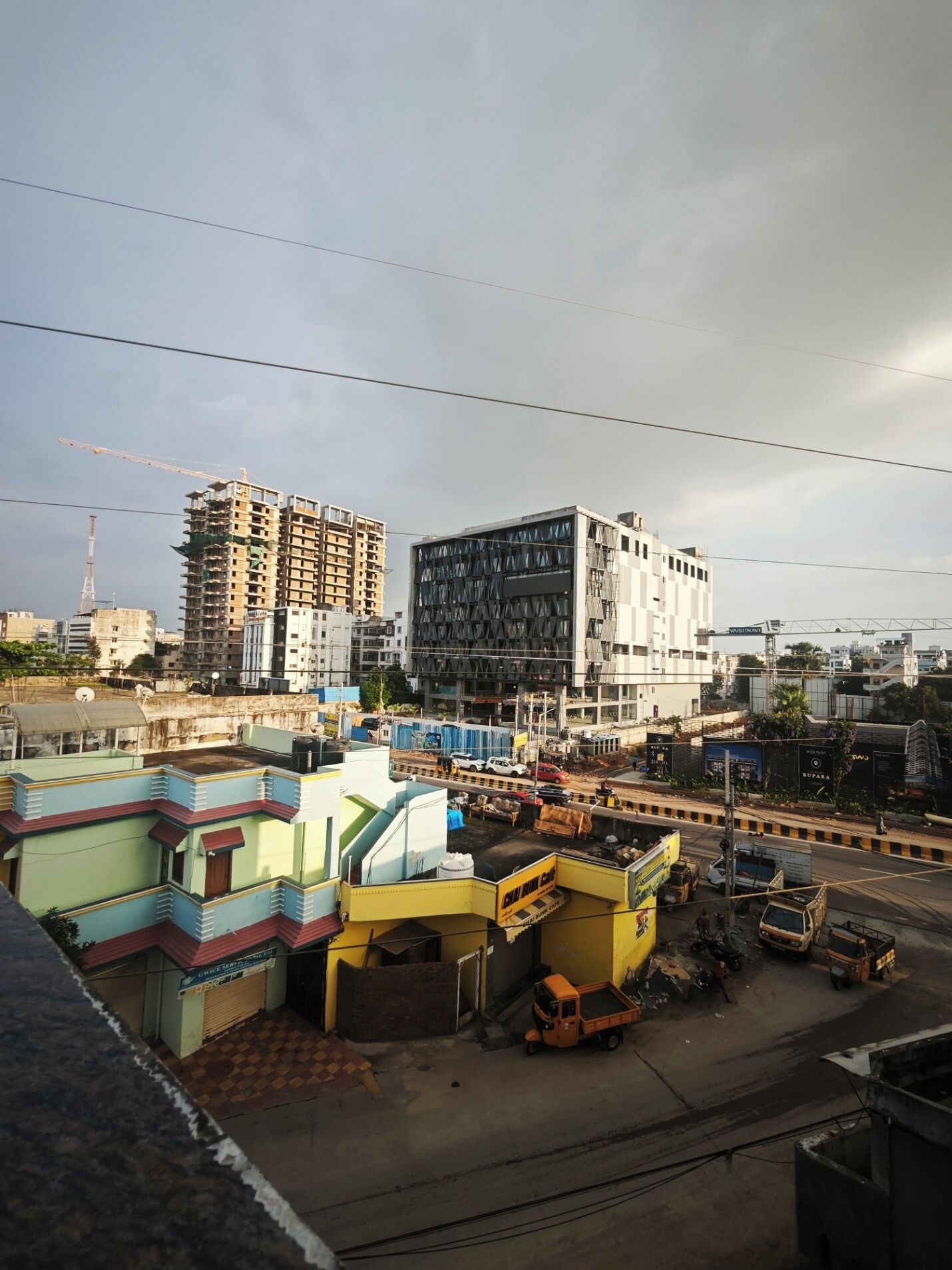 City view from property