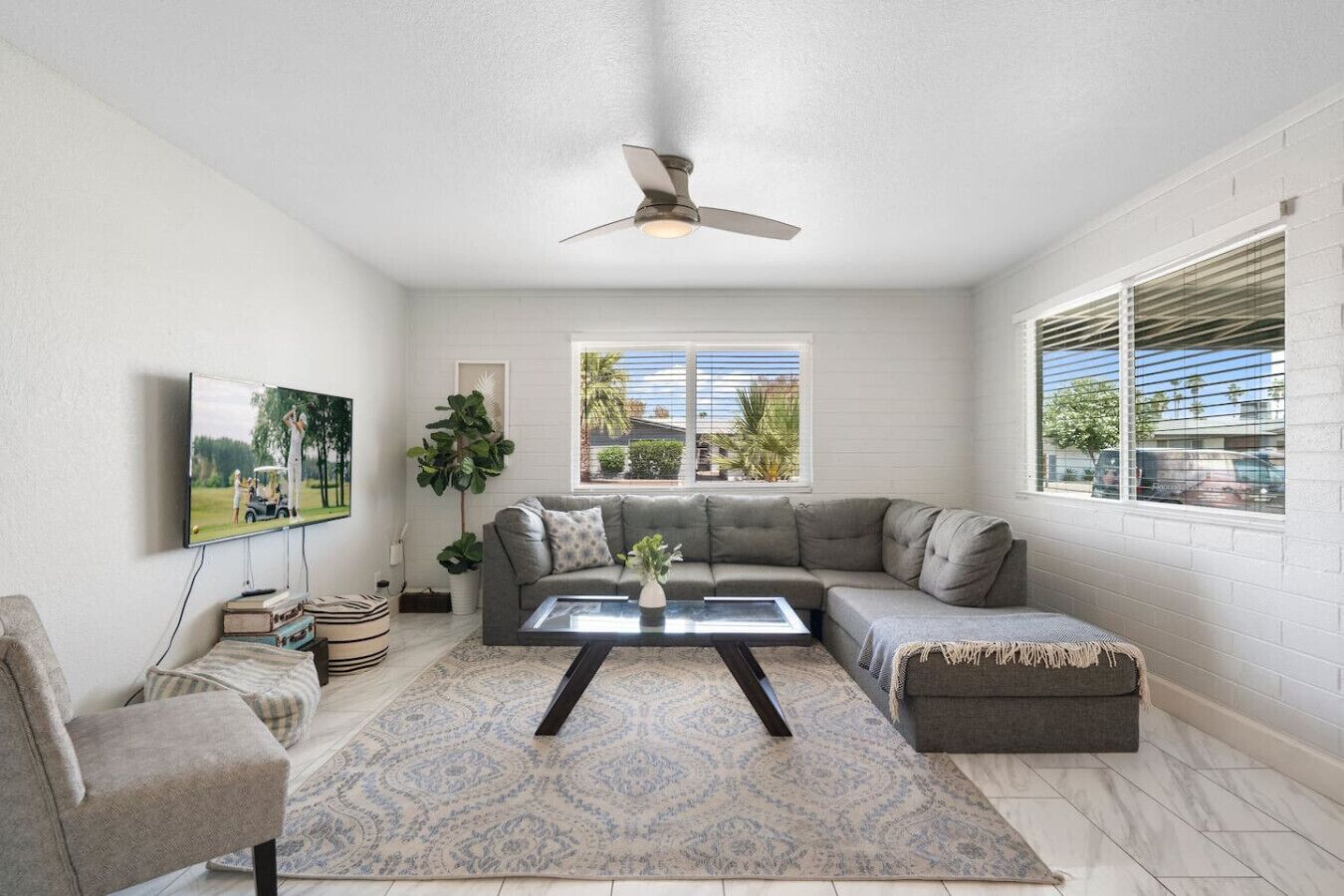 Leilighet, 2 soverom, ikke-røyk, kjøkken | Oppholdsområde