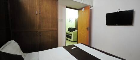 Apartamento superluxo, sacada, vista para a cidade | Individualmente mobiliados, cortinas blackout, quartos à prova de som