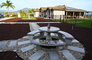 Overnattingsstedets uteområder