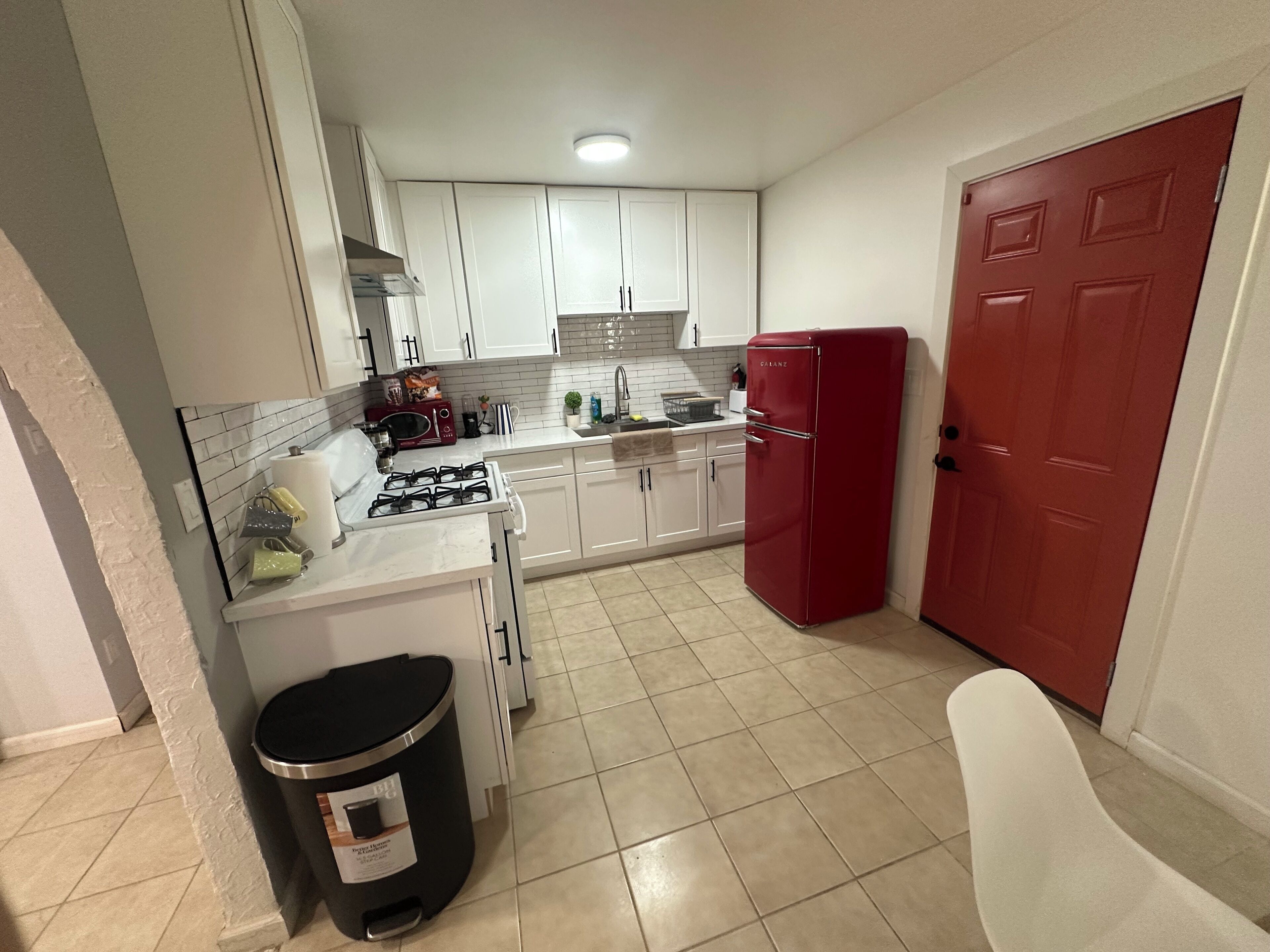 Micro-ondas, fogão, cooktop