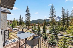 Outdoor dining - Quandary Sunsets--mountain views with hot tub and 10-minutes to Breckenridge (Breckenridge)