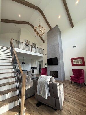 تلفزيون، مدفأة