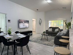 Interior - Casa de Sol • Elegant 5-BR Retreat Near Disney & Visions w/ Private Pool + Spa (Davenport)