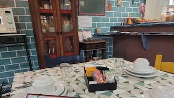 Kontinental frokost er inkludert hver dag