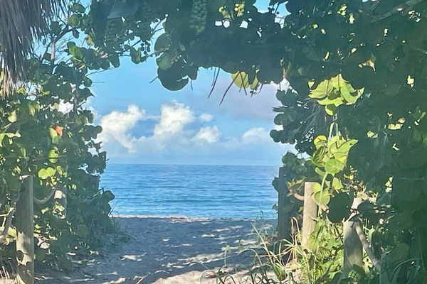 Beach nearby, beach towels