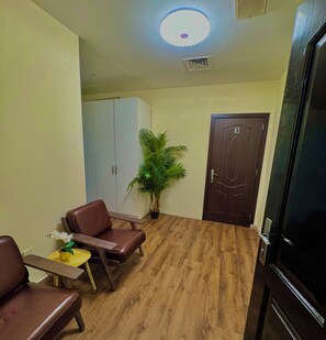 Entrée de l’hébergement