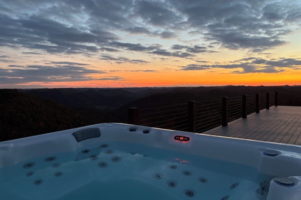 Idromassaggio all'aperto