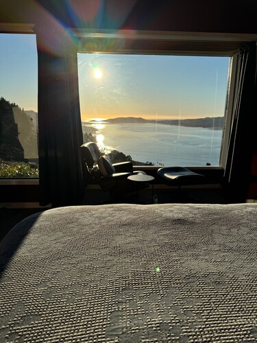 Stunning sunrises over Taiaroa Head