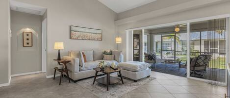 Área de sala de estar