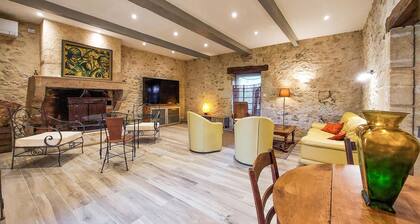 Maison confortable Ă Montcaret avec WiFi