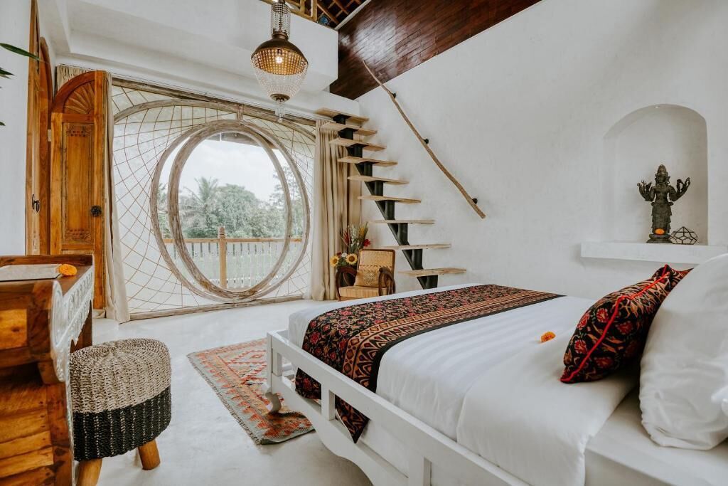 Habitación doble romántica, vista al resort | Caja de seguridad en la habitación y wifi gratis 