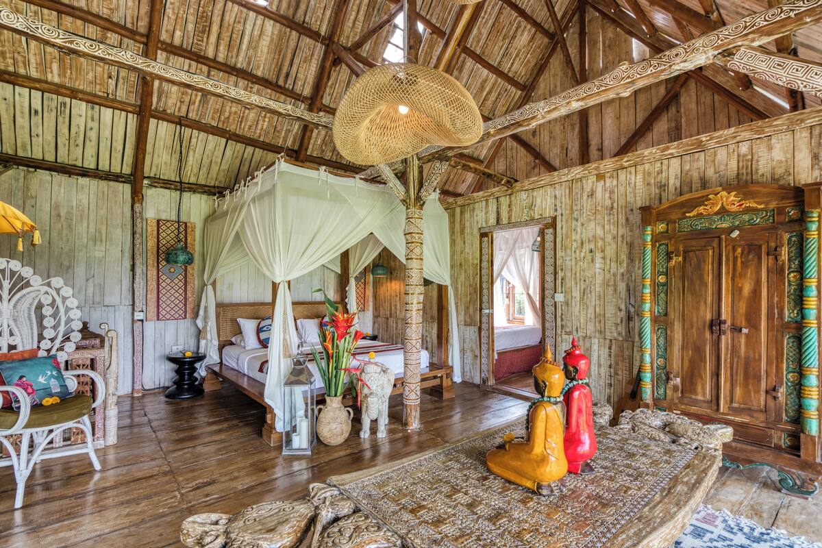 Casa sull'albero familiare, vista resort | Una cassaforte in camera, culle/letti per bambini (gratuiti)