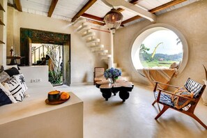 Design Suite, Mountain View | Living area - The Rice Joglo (Ubud)