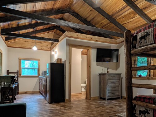 A WV Cabin in the Woods located between Summersville Lake & The New River Gorge