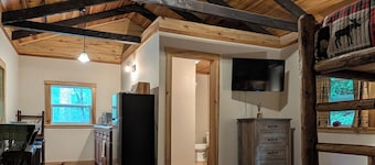 A WV Cabin in the Woods located between Summersville Lake & The New River Gorge