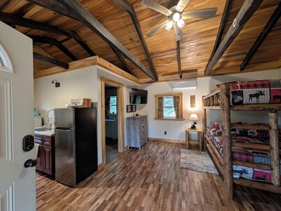 A WV Cabin in the Woods located between Summersville Lake & The New River Gorge