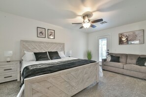 3 soverom, strykejern/-brett, wi-fi (inkludert) og sengetøy