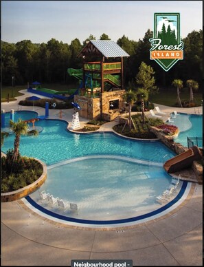 Pool - 6 Months Min Stay 3BR: Golf - Courts, Resort Amenities, Pools & Trails (Montgomery)