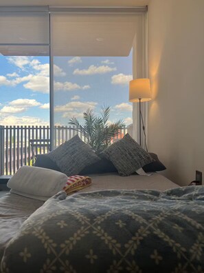 1 soverom, strykejern/-brett, wi-fi og sengetøy