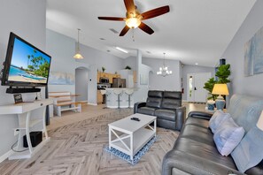 Téléviseur connecté, table de baby-foot