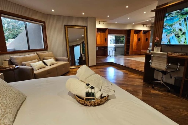 Deluxe Studio Suite | Soundproofing, free WiFi
