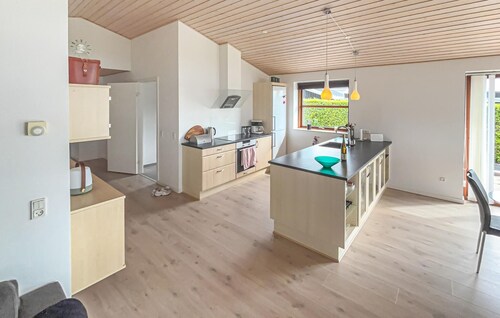 Lovely home in Sunds with house sea view