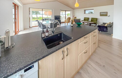 Lovely home in Sunds with house sea view