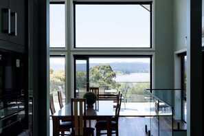 Dining - Elevated Modern Escape with Tennis Court Access (West Tamar)
