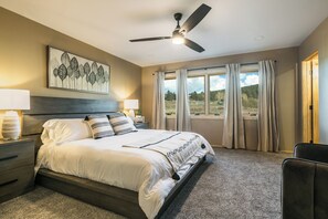 3 soverom, strykejern/-brett, wi-fi (inkludert) og sengetøy