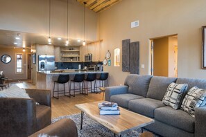 Smart TV, fireplace - Element Escape in Angel Fire (Angel Fire)