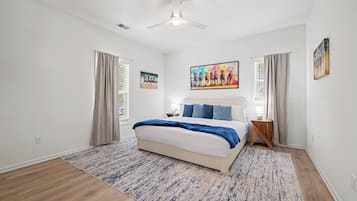 6 bedrooms, iron/ironing board, WiFi, bed sheets