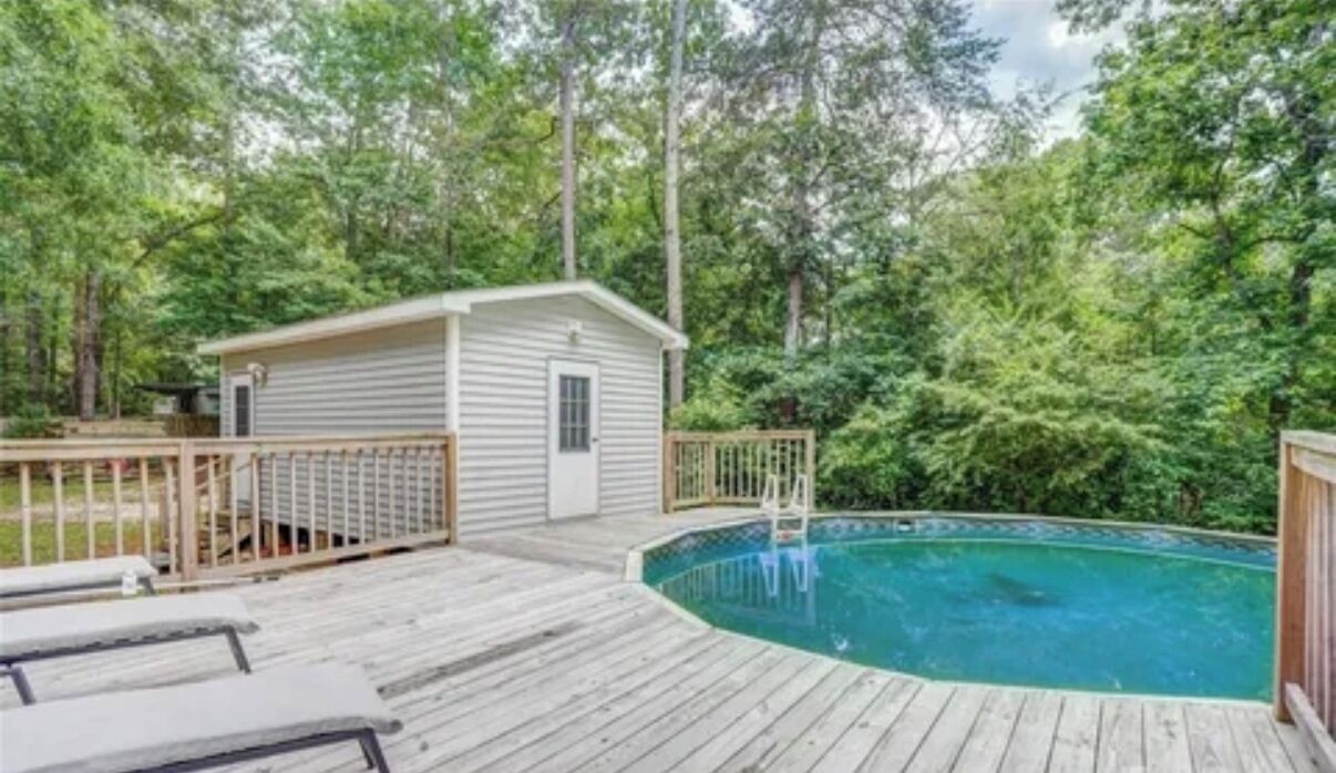 Alberca al aire libre 