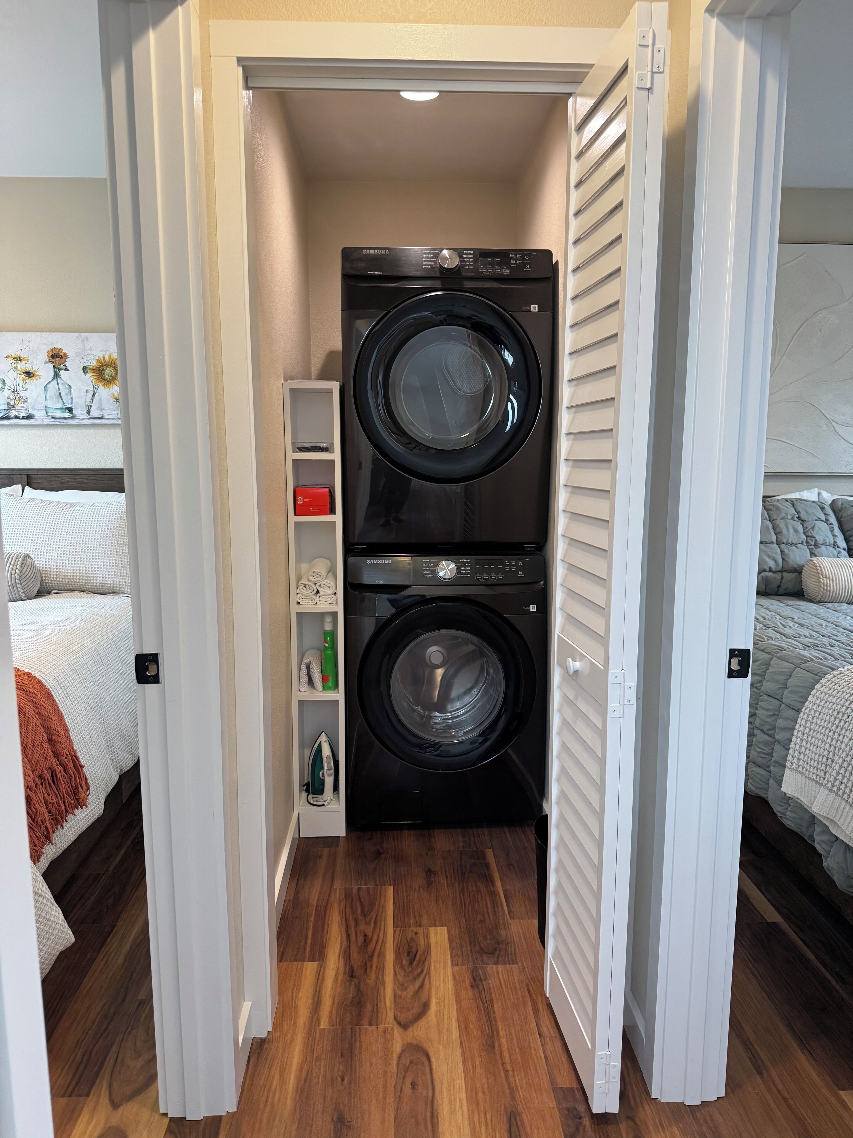 2 間睡房、熨斗/熨衫板、Wi-Fi、床單