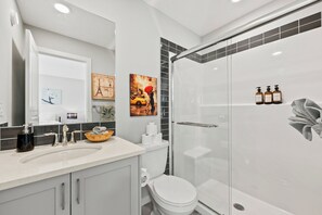Towels, soap, toilet paper