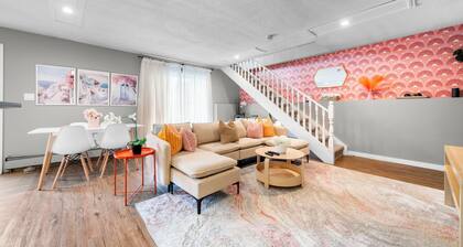 Central 3BR Duplex|Family-Friendly w/ PullOut Sofa